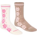 Kari Traa Vinst Wool  2er Pack Damen  Freizeitsocken beige Größe 36  Lifestyle