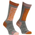 Ortovox Freeride Long  Damen  Skisocken orange Größe 42  Trekking  Kompression
