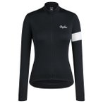Rapha - Women's Core Thermal Long Sleeve Jersey - Radtrikot Gr S schwarz