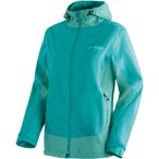 Maier Sports Brocken  Damen  Regenjacke tuerkis Größe S Camping  Wasserdicht W