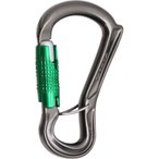 DMM Ceros Locksafe - HMS Karabiner titanium-green