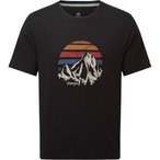 Sherpa Adventure Gear Bali Retro Sunset  Herren  T-Shirts schwarz Größe XL Lif
