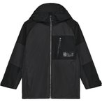 Color Kids Colorblock  Kinder  Regenjacke schwarz Größe 134 Trekking  Wasserdi