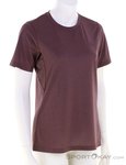 Fjällräven Abisko Day Hike Damen T-Shirt-Dunkel-Rot-M