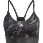 ADIDAS Damen BH AER LS TF AOP, Größe S in Grau