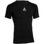 SELECT Herren Unterhemd Funktionsshirt kurz, Größe S in Schwarz