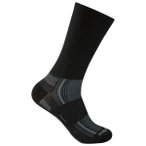 Wrightsock - Stride Crew - Wandersocken 34-37 schwarz