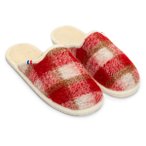 Espadrij - Chausson Woolcheck - Hausschuhe 44 rot