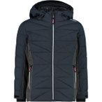 CMP Kinder Jacke KID G JACKET SNAPS HOOD, Größe 152 in Grau