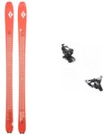 Black Diamond - Tourenski - Pack Helio Carbon 88 2026 für Herren - Rot