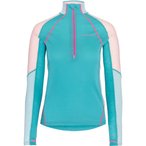Kari Traa Alma Half Zip  Damen  Langarm Unterhemden tuerkis Größe L Trekking  