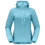 Norrøna - Women's Falketind Aero60 Hood - Windjacke Gr XS türkis