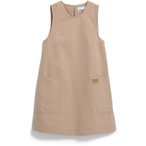 Armedangels Workwear Canvas Mini Kleid Damen  Kleider beige Größe S Lifestyle 