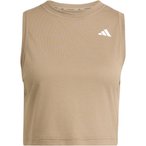 adidas Workout Essentials Boxy Top Damen  Tanktops beige Größe XS Training & F