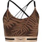 VENICE BEACH Damen Top VB_Oakley 1117 AOP Sport Top, Größe XS in Braun