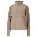 ATHLECIA - Women's Jillnana Half Zip - Pullover Gr 34 beige/braun