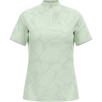 Odlo Ascent Chilltec Polo  Damen  T-Shirts gruen Größe S Trekking  Atmungsakti