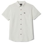 Brixton - Charter Slub S/S Woven - Hemd Gr XL grau
