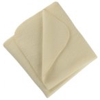 Engel - Baby-Decke mit Muschelkante - Decke Gr 80  x 100 cm  Beige