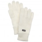 Hestra - Pancho 5 Finger - Handschuhe Gr 4 beige/weiß