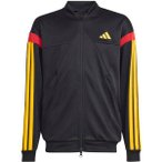 ADIDAS Kinder Jacke HOUSE OF TIRO TRACKTOP, Größe 128 in Schwarz