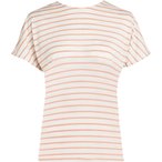 Icebreaker Drayden Reversible Stripe  Damen  T-Shirts weiss Größe L Trekking  