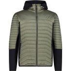 CMP Herren Jacke MAN JACKET HYBRID FIX HOOD, Größe 48 in Grau