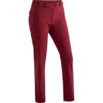 MAIER SPORTS Damen Hose Latit slim, Größe 40 in Rot