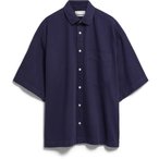 Armedangels Cotton Lino  Herren  Hemden blau Größe S Lifestyle  Hautfreundlich