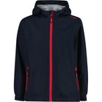 CMP Rain   Kinder  Regenjacke schwarz Größe 128 Trekking  Klein verpackbar Was