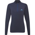 Mountain Equipment Cerrig Zip  Damen  Longsleeves blau Größe M Trekking  Elast