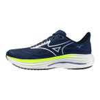 MIZUNO Herren Running-Sch. He/Uni WAVE RIDER 29, Größe 48 ½ in Schwarz