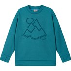 reima Reila  Kinder  Pullover aquatic blue Größe 104  Lifestyle  Elastisch