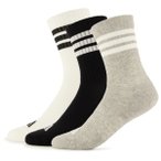 adidas - 3-Stripes Essential Concept Crew 3-Pack - Multifunktionssocken 34-36 gr