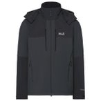 Jack Wolfskin - Jasper Jacket - Softshelljacke Gr XXL schwarz/grau