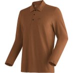 MAIER SPORTS Herren Polo Long Pique Polo M, Größe XL in Braun