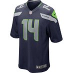 NIKE Herren Seattle Seahawks Nike Game Jersey Metcalf 14, Größe M in Blau