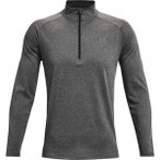UNDER ARMOUR Herren Langarm Tech 2.0 1/2 Zip, Größe XL in Grau
