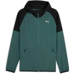 PUMA Herren Jacke M PWRTRAIN STRETCH WOVEN JACKET, Größe L in Blau