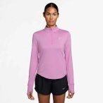 NIKE Damen T-Shirts/Tanks lg.Arm Da W NK SWIFT DF UV HZ TOP, Größe XS in Schwa