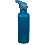 Klean Kanteen Classic Flip Sport Trinkflasche  Trinkflaschen blau Größe 0.8L