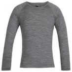 Icebreaker - Kids 200 Oasis L/S Crewe - Merinounterwäsche Gr 140 grau