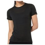 super.natural - Women's Sierra 140 Tee - Merinoshirt Gr XXL schwarz