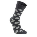 Ivanhoe of Sweden - Wool Sock Dot - Merinosocken 35-38 grau