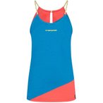 La Sportiva Women's Class Tank, L, neptune/hibiscus