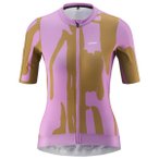 Gonso - Women's Road Jersey Print - Radtrikot Gr 44 braun