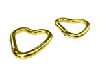 Munkees Mini-Herz Karabiner 2er Pack