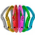 Edelrid Mission Sixpack II Karabiner (6er Pack) (Größe One Size, mehrfarbig)