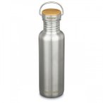 Klean Kanteen - Reflect with Bamboo Cap - Trinkflasche Gr 800 ml grau