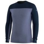 Smartwool - Classic Merino Base Layer Colorblock Crew - Merinounterwäsche Gr S 